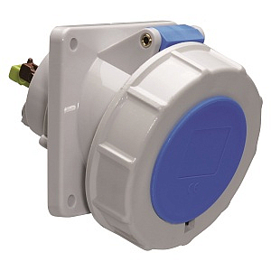 Розетка встраиваемая наклонная 32А 3п(2P+РE) 6ч,230В, IP67 Bals 1278