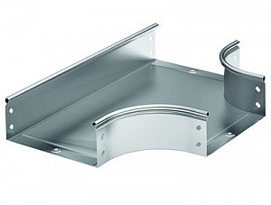 Ответвитель DPT T-образный горизонтальный 200х100 в комплекте с крепежными элементами и соединительн