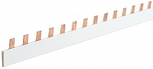 Шина соединительная однорядная  до 100 А (PIN- штырь) длина 1 М (YNS21-1-100) IEK