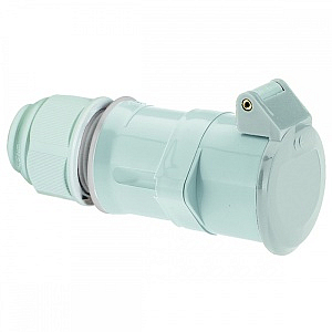 Розетка кабельная с крышкой 16А 3п(2Р+PE) 12ч, 40-50В,  IP44 Quick-Connect Bals 4529