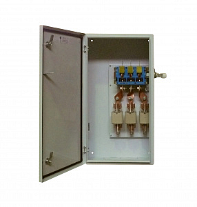 Рубильник в корпусе с  предохранителями ПН-2 ЯРП 400А IP54 У3 ЯЯС07633 / U450511 Узола