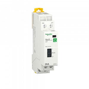 Контактор модульный RESI9 1P+N 20А 2НО 230/250В АС 50Гц R9C20220 Schneider Electric