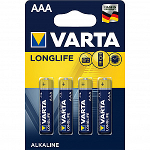 Элемент питания LR03 (AAA) Long Life 1.5В бл/4 4103113414 VARTA