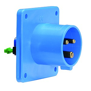 Вилка встраиваемая 32А 3п(2P+PE) 6ч, 230В,  IP44 Quick-Connect  Bals 28010