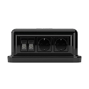 Напольная башенка BUS 12 модулей черная 09090 DKC