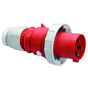 Вилка кабельная 63A 4п(3P+PE) 6ч, 400В, IP67 Bals 2185 РКБ