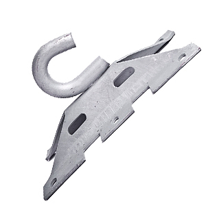 Крюк монтажный универсальный ?16, без крепежа SOT76(R) ENSTO