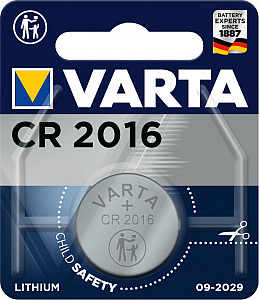Элемент питания CR2016 Professional Electronics дисков 3В бл/1 (06016 101 401) батарейка литиевая 60