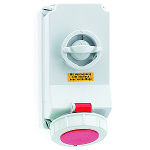 Розетка с блокировкой 16А 5п(3P+N+PE) 6ч, 400В,  IP67 Bals 16527