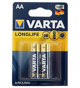 Элемент питания   LR6 (AA) Long Life 1.5В бл/2 4106113412 VARTA