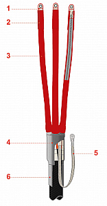 3ПКВНТпН-1-35...50 Муфта концевая ЭРГ