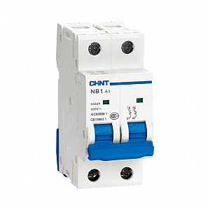 Выключатель автоматический NB1-63 2П двухполюсный 40А 6кА C 179665 CHINT